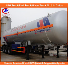 Heavy Duty Asme Tri-Axle LPG Tank Truck Trailer